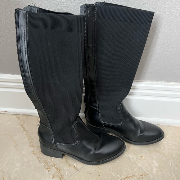 Girls Tall black Steve Madden boots size 3 - Picture 7 of 7